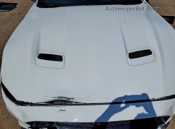 1FA6P8CF0L5115313 2020 FORD MUSTANG White Rear interior view
