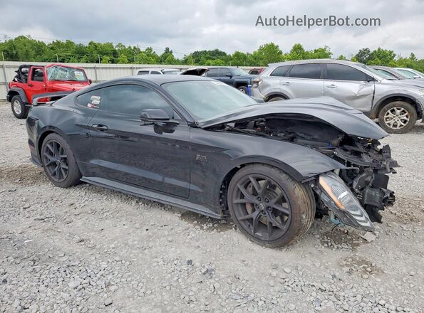 1FA6P8CF0L5122844 2020 FORD MUSTANG Black Передня права чверть