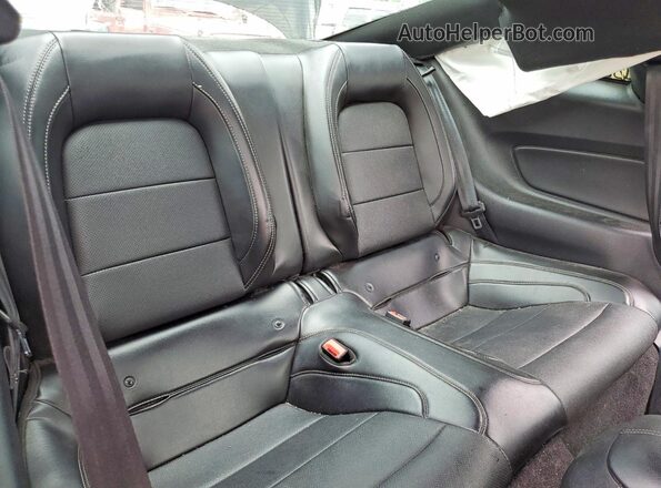 1FA6P8CF0L5122844 2020 FORD MUSTANG Black Вид задніх сидінь
