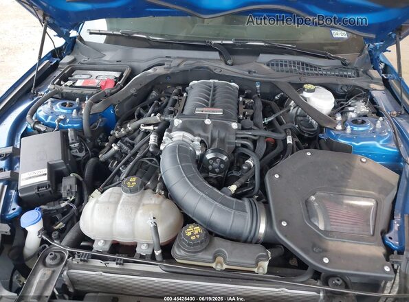 1FA6P8CF0L5124013 2020 FORD MUSTANG Синий Вид сзади