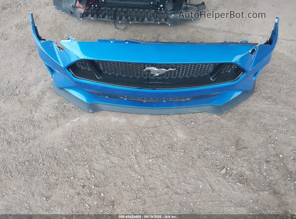 1FA6P8CF0L5124013 2020 FORD MUSTANG Синий Вид щитка приборов
