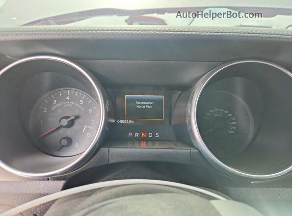 1FA6P8CF0L5175821 2020 FORD MUSTANG Silver Вид щитка приладів