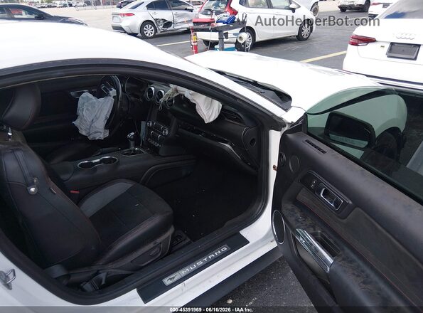 1FA6P8CF0L5190755 2020 FORD MUSTANG White Vista interior delantera