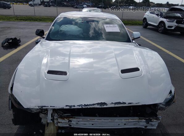 1FA6P8CF0L5190755 2020 FORD MUSTANG White Vista interior trasera