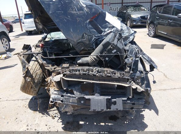1FA6P8CF0P5307367 2023 FORD MUSTANG Черный Вид щитка приборов