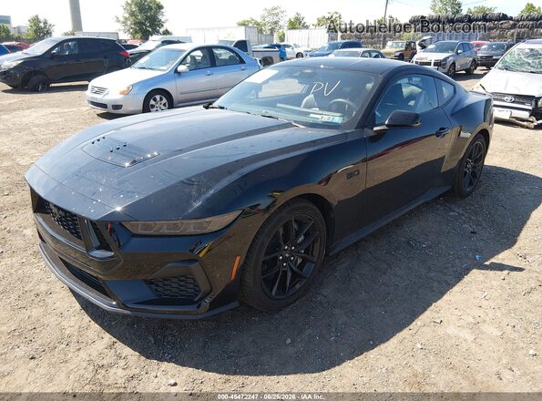1FA6P8CF0T5400805 2026 FORD MUSTANG Black Przód lewy