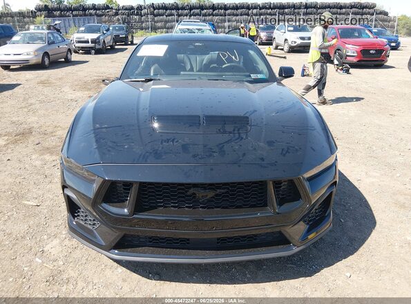 1FA6P8CF0T5400805 2026 FORD MUSTANG Black Widok zestawu wskaźników