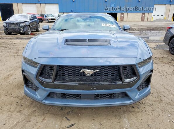 1FA6P8CF0T5401677 2026 FORD MUSTANG Синий Вид спереди