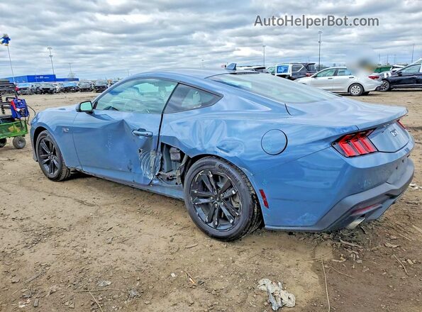 1FA6P8CF0T5401677 2026 FORD MUSTANG Синий Задняя левая четверть