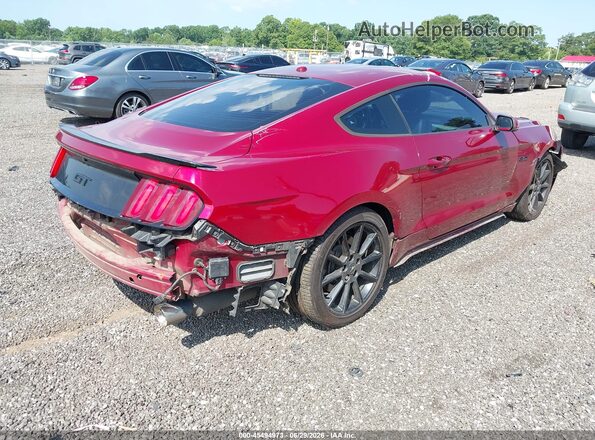 1FA6P8CF1G5206676 2016 FORD MUSTANG Red Trasero derecho