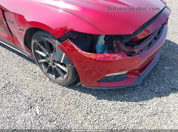 1FA6P8CF1G5206676 2016 FORD MUSTANG Red Vista frontal