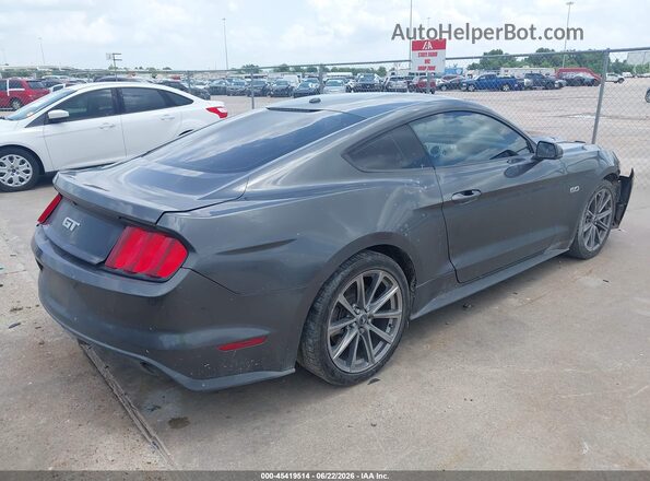 1FA6P8CF1G5237023 2016 FORD MUSTANG Gray Tył prawy