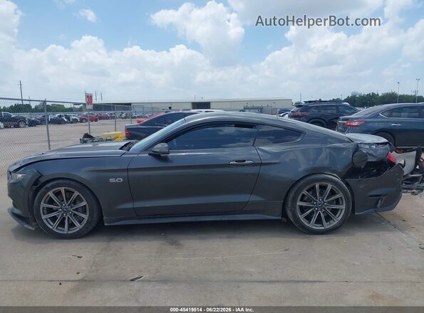1FA6P8CF1G5237023 2016 FORD MUSTANG Gray Widok wnętrza 360 stopni