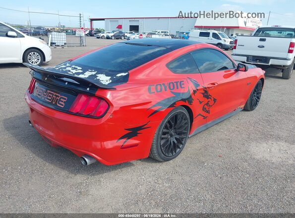 1FA6P8CF1G5283970 2016 FORD MUSTANG Orange Задня права чверть