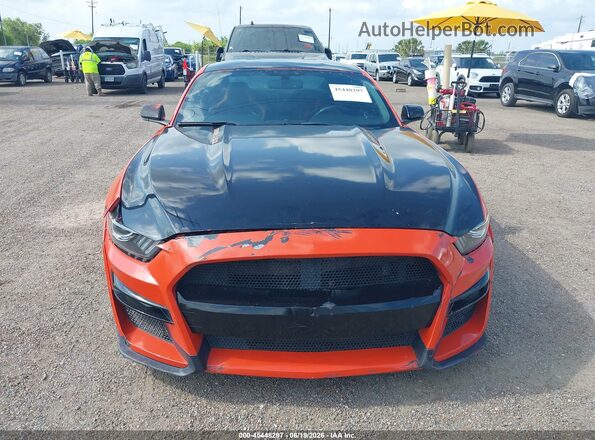 1FA6P8CF1G5283970 2016 FORD MUSTANG Orange Вид щитка приладів