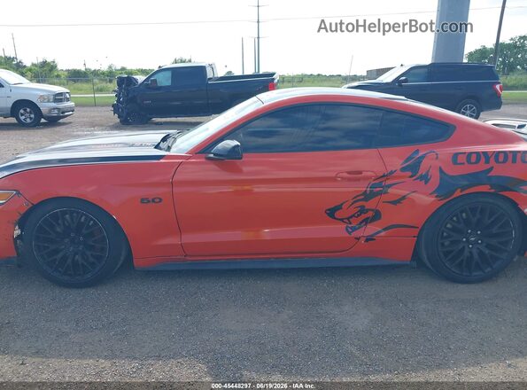 1FA6P8CF1G5283970 2016 FORD MUSTANG Orange Панорамний вид салону 360°