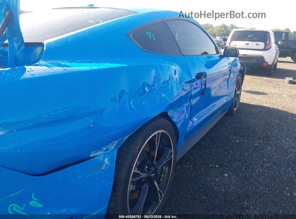 1FA6P8CF1H5209112 2017 FORD MUSTANG Blue წინა ხედი