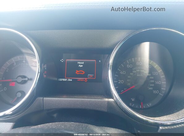 1FA6P8CF1H5209112 2017 FORD MUSTANG Blue უკანა სავარძლების ხედი