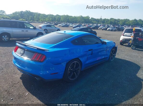 1FA6P8CF1H5209112 2017 FORD MUSTANG Blue უკანა მარჯვენა