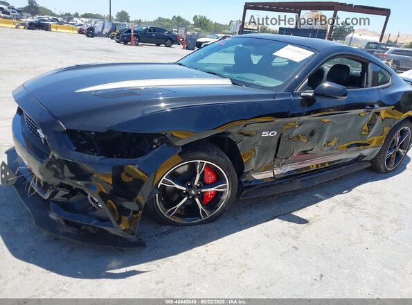 1FA6P8CF1H5229408 2017 FORD MUSTANG Black წინა ხედი