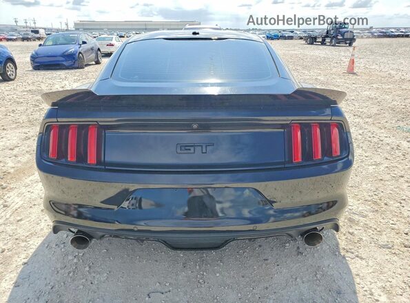1FA6P8CF1H5239131 2017 FORD MUSTANG Black Vista trasera