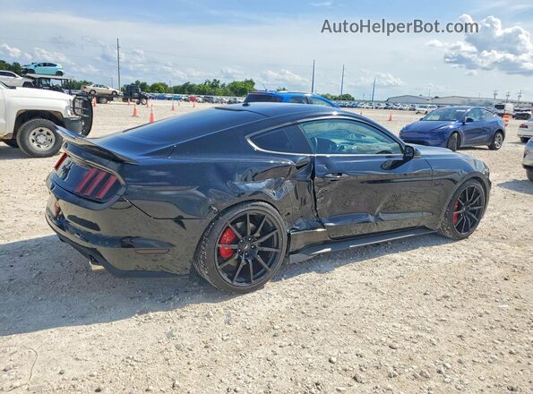 1FA6P8CF1H5239131 2017 FORD MUSTANG Black Trasero derecho