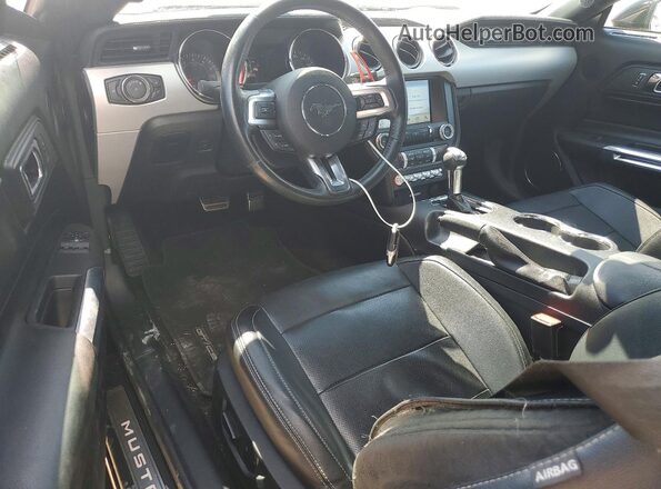 1FA6P8CF1H5239131 2017 FORD MUSTANG Black Vista del salpicadero