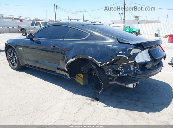 1FA6P8CF1J5146695 2018 FORD MUSTANG Black უკანა მარცხენა
