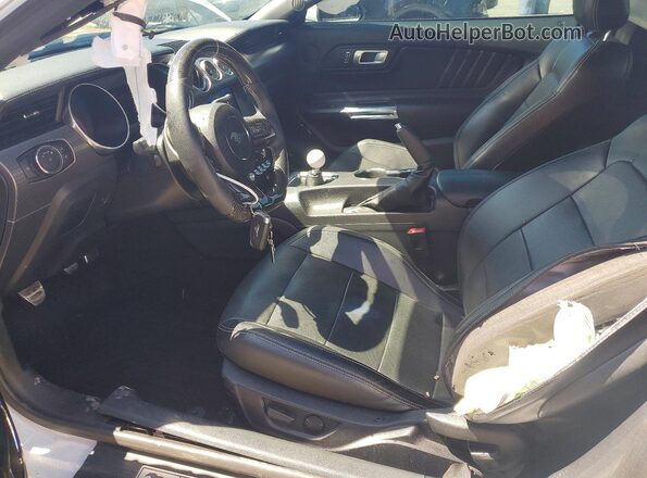 1FA6P8CF1L5170675 2020 FORD MUSTANG White Vista interior delantera