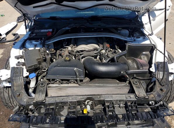 1FA6P8CF1L5170675 2020 FORD MUSTANG White Vista interior trasera