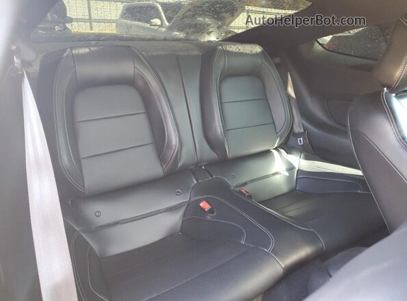 1FA6P8CF1L5175939 2020 FORD MUSTANG Black Вид задніх сидінь