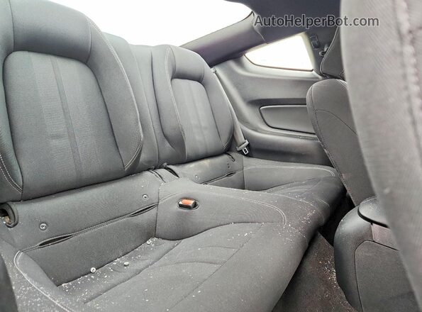 1FA6P8CF1N5120880 2022 FORD MUSTANG Black უკანა სავარძლების ხედი