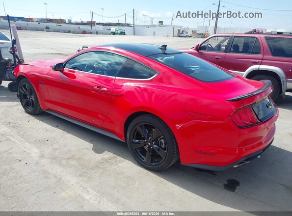 1FA6P8CF1N5144046 2022 FORD MUSTANG Красный Задняя левая четверть