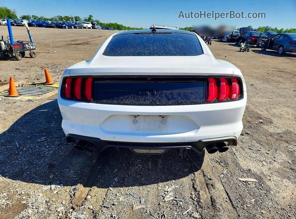 1FA6P8CF1P5305594 2023 FORD MUSTANG White Вид ззаду