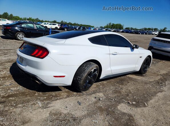 1FA6P8CF1P5305594 2023 FORD MUSTANG White Задня права чверть