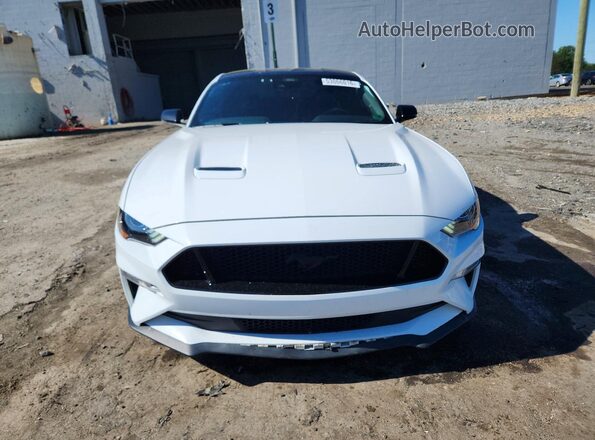 1FA6P8CF1P5305594 2023 FORD MUSTANG White Вид спереду