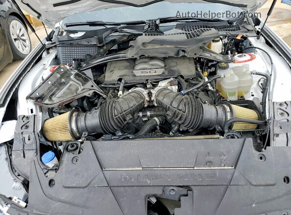 1FA6P8CF1R5401017 2024 FORD MUSTANG White Rear interior view