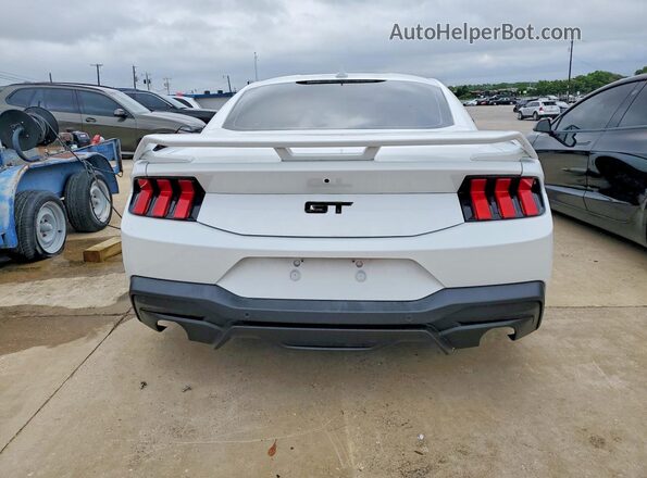 1FA6P8CF1R5401017 2024 FORD MUSTANG White Rear view
