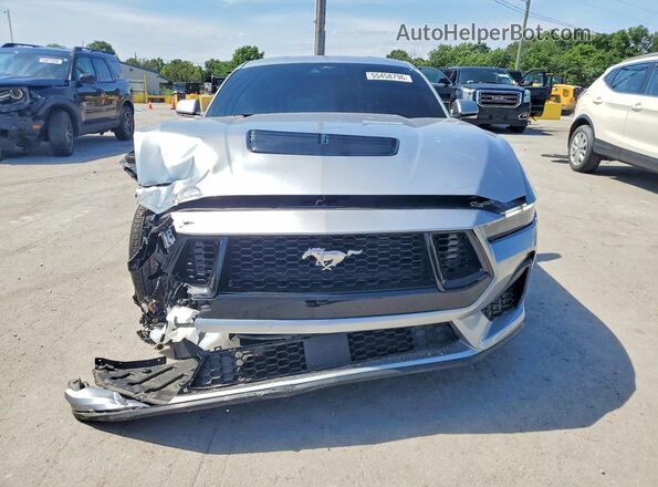 1FA6P8CF1S5416347 2025 FORD MUSTANG Silver Widok z przodu