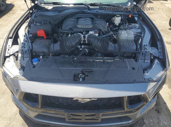 1FA6P8CF1T5407729 2026 FORD MUSTANG Серый Вид задней части салона