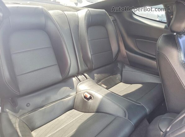 1FA6P8CF2K5192585 2019 FORD MUSTANG Gray Rear seats view