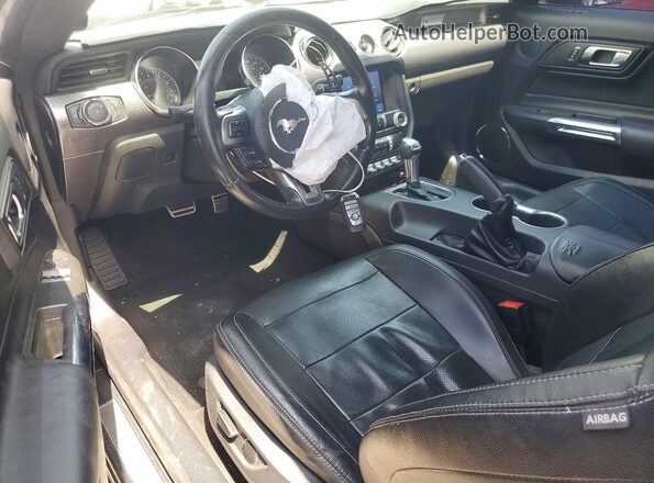 1FA6P8CF2K5192585 2019 FORD MUSTANG Gray Dashboard view