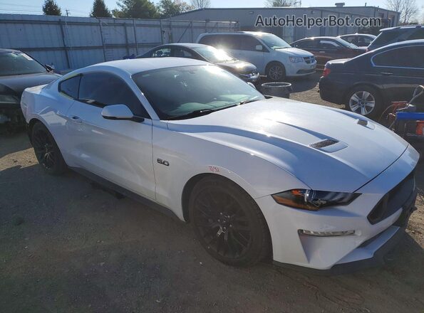 1FA6P8CF2K5201785 2019 FORD MUSTANG White 