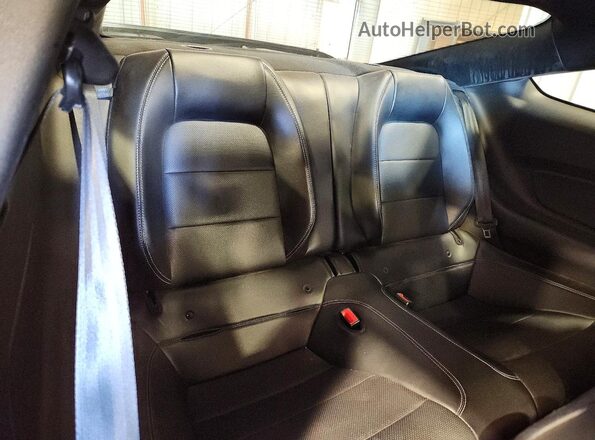 1FA6P8CF2K5204850 2019 FORD MUSTANG Blue Rear seats view