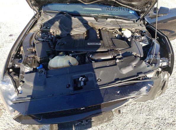 1FA6P8CF2M5147973 2021 FORD MUSTANG Черный Вид задней части салона