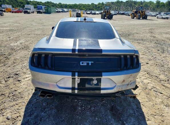 1FA6P8CF2N5132858 2022 FORD MUSTANG Silver უკანა ხედი