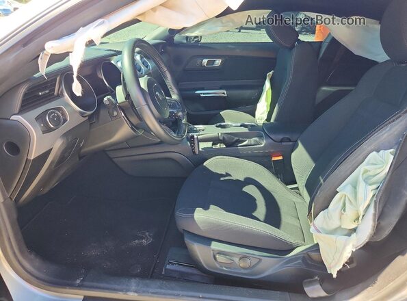 1FA6P8CF2N5132858 2022 FORD MUSTANG Silver წინა სალონის ხედი