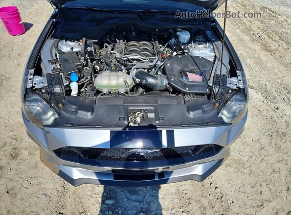 1FA6P8CF2N5132858 2022 FORD MUSTANG Silver უკანა სალონის ხედი