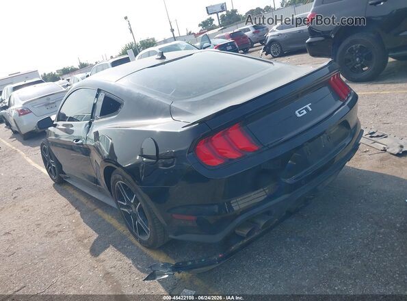 1FA6P8CF2P5300842 2023 FORD MUSTANG Black Trasero izquierdo
