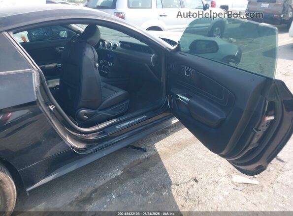1FA6P8CF2P5300842 2023 FORD MUSTANG Black Vista interior delantera